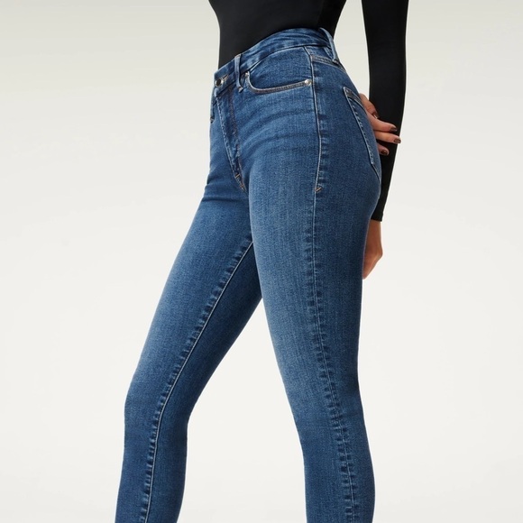 GOOD LEGS CROP RAW HEM JEAN SIZE 18 - Picture 3 of 8